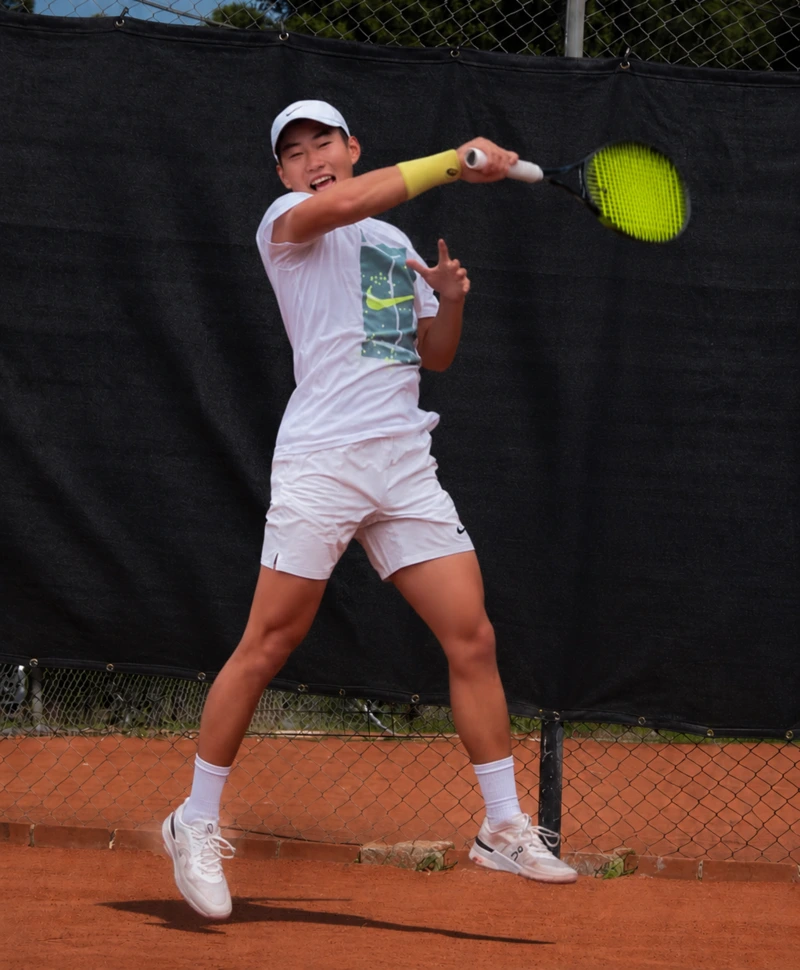Gold High Performance Squad player at MTC Tennis